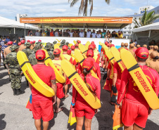 O vice governador Darci Piana participa neste sábado (21), do Lançamento do  Verão Maior 2019/2020. O evento acontece em Matinhos  e marca o início das ações dos órgãos estaduais no Litoral e nas praias de água doce nas Costas Oeste, Norte e Noroeste, durante toda a temporada até 1º de março.  Matinhos, 21/12/2019 -  Foto: Geraldo Bubniak/AEN