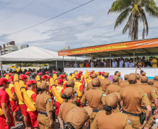 O vice governador Darci Piana participa neste sábado (21), do Lançamento do  Verão Maior 2019/2020. O evento acontece em Matinhos  e marca o início das ações dos órgãos estaduais no Litoral e nas praias de água doce nas Costas Oeste, Norte e Noroeste, durante toda a temporada até 1º de março.  Matinhos, 21/12/2019 -  Foto: Geraldo Bubniak/AEN