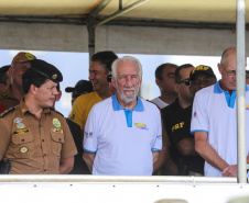 O vice governador Darci Piana participa neste sábado (21), do Lançamento do  Verão Maior 2019/2020. O evento acontece em Matinhos  e marca o início das ações dos órgãos estaduais no Litoral e nas praias de água doce nas Costas Oeste, Norte e Noroeste, durante toda a temporada até 1º de março.  Matinhos, 21/12/2019 -  Foto: Geraldo Bubniak/AEN