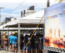 O vice governador Darci Piana participa neste sábado (21), do Lançamento do  Verão Maior 2019/2020. O evento acontece em Matinhos  e marca o início das ações dos órgãos estaduais no Litoral e nas praias de água doce nas Costas Oeste, Norte e Noroeste, durante toda a temporada até 1º de março.  Matinhos, 21/12/2019 -  Foto: Geraldo Bubniak/AEN