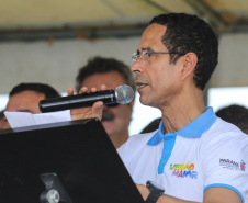 O vice governador Darci Piana participa neste sábado (21), do Lançamento do  Verão Maior 2019/2020. O evento acontece em Matinhos  e marca o início das ações dos órgãos estaduais no Litoral e nas praias de água doce nas Costas Oeste, Norte e Noroeste, durante toda a temporada até 1º de março.  Matinhos, 21/12/2019 -  Foto: Geraldo Bubniak/AEN