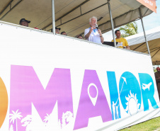 O vice governador Darci Piana participa neste sábado (21), do Lançamento do  Verão Maior 2019/2020. O evento acontece em Matinhos  e marca o início das ações dos órgãos estaduais no Litoral e nas praias de água doce nas Costas Oeste, Norte e Noroeste, durante toda a temporada até 1º de março.  Matinhos, 21/12/2019 -  Foto: Geraldo Bubniak/AEN