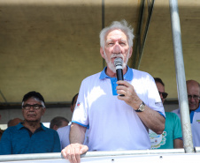 O vice governador Darci Piana participa neste sábado (21), do Lançamento do  Verão Maior 2019/2020. O evento acontece em Matinhos  e marca o início das ações dos órgãos estaduais no Litoral e nas praias de água doce nas Costas Oeste, Norte e Noroeste, durante toda a temporada até 1º de março.  Matinhos, 21/12/2019 -  Foto: Geraldo Bubniak/AEN