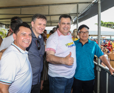O vice governador Darci Piana participa neste sábado (21), do Lançamento do  Verão Maior 2019/2020. O evento acontece em Matinhos  e marca o início das ações dos órgãos estaduais no Litoral e nas praias de água doce nas Costas Oeste, Norte e Noroeste, durante toda a temporada até 1º de março.  Matinhos, 21/12/2019 -  Foto: Geraldo Bubniak/AEN
