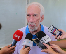 O vice governador Darci Piana participa neste sábado (21), do Lançamento do  Verão Maior 2019/2020. O evento acontece em Matinhos  e marca o início das ações dos órgãos estaduais no Litoral e nas praias de água doce nas Costas Oeste, Norte e Noroeste, durante toda a temporada até 1º de março.  Matinhos, 21/12/2019 -  Foto: Geraldo Bubniak/AEN