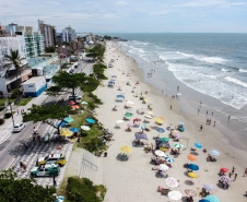 O vice governador Darci Piana participa neste sábado (21), do Lançamento do  Verão Maior 2019/2020. O evento acontece em Matinhos  e marca o início das ações dos órgãos estaduais no Litoral e nas praias de água doce nas Costas Oeste, Norte e Noroeste, durante toda a temporada até 1º de março.  Matinhos, 21/12/2019 -  Foto: Geraldo Bubniak/AEN