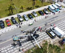 O vice governador Darci Piana participa neste sábado (21), do Lançamento do  Verão Maior 2019/2020. O evento acontece em Matinhos  e marca o início das ações dos órgãos estaduais no Litoral e nas praias de água doce nas Costas Oeste, Norte e Noroeste, durante toda a temporada até 1º de março.  Matinhos, 21/12/2019 -  Foto: Geraldo Bubniak/AEN