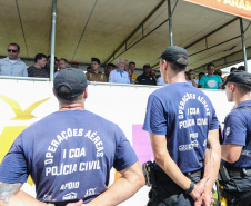 O vice governador Darci Piana participa neste sábado (21), do Lançamento do  Verão Maior 2019/2020. O evento acontece em Matinhos  e marca o início das ações dos órgãos estaduais no Litoral e nas praias de água doce nas Costas Oeste, Norte e Noroeste, durante toda a temporada até 1º de março.  Matinhos, 21/12/2019 -  Foto: Geraldo Bubniak/AEN