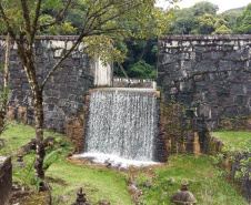 Opção durante as férias, o parque estará aberto em todos os finais de semana do mês de janeiro.  A visita é gratuita, oferece belos atrativos da natureza e é onde está o primeiro reservatório de abastecimento de Curitiba. Foto: Sanepar