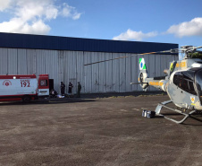 O uso do helicóptero Falcão 03 do Batalhão de Polícia Militar de Operações Aéreas (BPMOA), do Governo do Estado, salvou 13 vidas no Litoral do Paraná em sete dias, desde o início da Operação Verão Maior.
Foto: PMPR