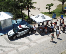 Polícia Civil faz ações de proteção a crianças no Litoral. Foto: PCPR