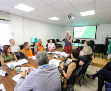 Reunião do Comitê Intersetorial do Controle da Dengue no Paraná, na Secretaria de Estado da Saúde, para alinhar novas ações de combate ao mosquito transmissor da doença em 2020.   09/01/2020  -  Foto: Geraldo Bubniak/AEN