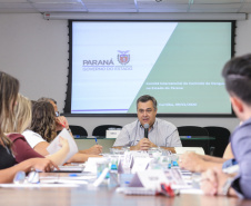 Reunião do Comitê Intersetorial do Controle da Dengue no Paraná, na Secretaria de Estado da Saúde, para alinhar novas ações de combate ao mosquito transmissor da doença em 2020.   09/01/2020  -  Foto: Geraldo Bubniak/AEN
