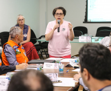Reunião do Comitê Intersetorial do Controle da Dengue no Paraná, na Secretaria de Estado da Saúde, para alinhar novas ações de combate ao mosquito transmissor da doença em 2020.   09/01/2020  -  Foto: Geraldo Bubniak/AEN