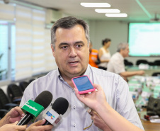Reunião do Comitê Intersetorial do Controle da Dengue no Paraná, na Secretaria de Estado da Saúde, para alinhar novas ações de combate ao mosquito transmissor da doença em 2020.   09/01/2020  -  Foto: Geraldo Bubniak/AEN