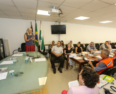 Reunião do Comitê Intersetorial do Controle da Dengue no Paraná, na Secretaria de Estado da Saúde, para alinhar novas ações de combate ao mosquito transmissor da doença em 2020.   09/01/2020  -  Foto: Geraldo Bubniak/AEN