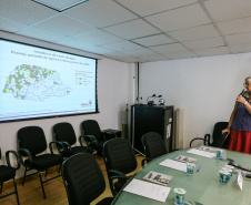 Reunião do Comitê Intersetorial do Controle da Dengue no Paraná, na Secretaria de Estado da Saúde, para alinhar novas ações de combate ao mosquito transmissor da doença em 2020.   09/01/2020  -  Foto: Geraldo Bubniak/AEN