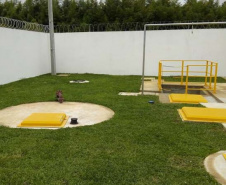 Sanepar implanta serviço de esgoto na Vila Janaína, em Curitiba. Foto: Sanepar