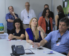 Dirigentes e técnicos do Serviço Social Autônomo (Paranacidade) apresentaram nesta quinta-feira (16) a integrantes da Comissão de Voluntárias em Prol de Cidades Mais Inclusivas para as Mulheres, do Conselho de Urbanismo e Arquitetura do Paraná, Programas de Ação a Secretaria do Desenvolvimento Urbano e de Obras Públicas e do Paranacidade, com vistas à promoção do desenvolvimento urbano no Estado.