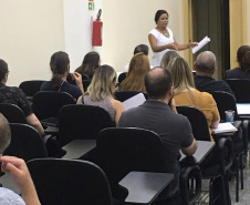 Iniciativa inédita do Governo do Paraná vai ampliar a atuação de agentes de controle interno para avaliação e monitoramento de políticas públicas, mensurando sua efetividade para o atendimento da população. Os mais de 60 agentes dos órgãos e entidades do Governo do Estado passarão por treinamento específico, no 1.º Ciclo de Aprimoramento do Controle Interno do Paraná, que começou nesta quinta-feira (16). Foto:CGE
