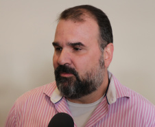 São Jose dos Pinhais, 15 de Janeiro de 2020. Programa em Frente Brasil. Foto: Entrevista Joao Evaristo da Secretaria de Planejamento.