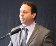 São Jose dos Pinhais, 15 de Janeiro de 2020. Programa em Frente Brasil. Foto: Discurso Marcelo Moreno Coordenador Operaciomal da Força Tarefa.
