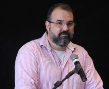 São Jose dos Pinhais, 15 de Janeiro de 2020. Programa em Frente Brasil. Foto: Discurso Joao Evaristo da Secretaria de Planejamento.