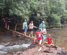 Trajetos em meio à natureza, passando por propriedades rurais e destinos que muitas vezes fogem do radar dos turistas dão o tom das Caminhadas Internacionais na Natureza, que já têm 160 circuitos confirmados neste ano no Paraná.  Foto: Emater/Campo Mourão