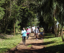 Trajetos em meio à natureza, passando por propriedades rurais e destinos que muitas vezes fogem do radar dos turistas dão o tom das Caminhadas Internacionais na Natureza, que já têm 160 circuitos confirmados neste ano no Paraná.  Foto: Emater/Campo Mourão