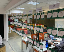 O BRDE Labs promove workshop sobre inovação no agronegócio, e dentro do escopo do Programa aconteceu na quarta-feira (15) o evento “Desafios de Inovação no Agronegócio”. Foram apresentados os principais desafios do agronegócio e as tendências do setor para os representantes das cooperativas participantes, como Cocamar, Copacol e Coopavel.  Foto: BRDE