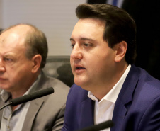 O governador Carlos Massa Ratinho Junior participa da reunião do secretariado.
Curitiba, 21-01-20.
Foto: Arnaldo Alves / AEN.


