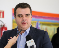 O Superintendente Pedagógico da Secretaria de Estado da Educação (Seed), Prof. Raph Gomes Alves -  Seminário Foco na Aprendizagem 2020  21/01/2020  -  Foto: Geraldo Bubniak/AEN