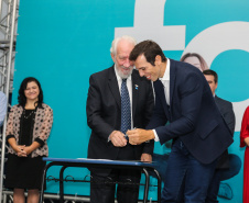 O secretário da Educação Renato Feder  e o vice governador Darci Piana  no  Seminário Foco na Aprendizagem 2020  21/01/2020  -  Foto: Geraldo Bubniak/AEN