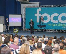 O vice-governador Darci Piana  discursa no Seminário Foco na Aprendizagem 2020  21/01/2020  -  Foto: Geraldo Bubniak/AEN