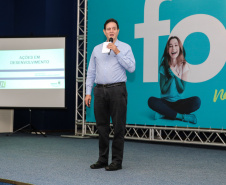 Diretor-Presidente da Fundepar,   José Maria Ferreira  no Seminário Foco na Aprendizagem 2020  21/01/2020  -  Foto: Geraldo Bubniak/AEN