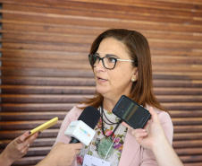 Rosilene Lombardi, diretora do Colegio Humberto Alencar Castelo Branco de Jesuitas -  Seminário Foco na Aprendizagem 2020  21/01/2020  -  Foto: Geraldo Bubniak/AEN
