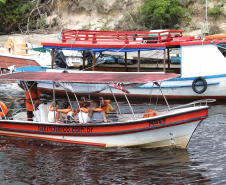Pontal do Sul - Porto de embarque para as ilhas.Pontal do Paraná, 10-01-20.Foto: Arnaldo Alves / AEN.