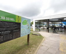 Pontal do Sul - Porto de embarque para as ilhas.Pontal do Paraná, 10-01-20.Foto: Arnaldo Alves / AEN.