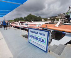 Pontal do Sul - Porto de embarque para as ilhas.Pontal do Paraná, 10-01-20.Foto: Arnaldo Alves / AEN.