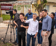 O presidente da Comec, Gilson Santos, disse que desde o início desta gestão, em 2019, a retomada da obra vem sendo tratada como prioridade. Foto: Comec