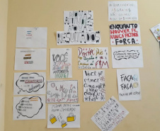 Em janeiro, durante o período de férias escolares, os adolescentes que cumprem medidas socioeducativa no Paraná têm a oportunidade de participar dos cursos de qualificação profissional do Centro de Integração Empresa Escola (Ciee-PR).  Foto:SEJUF