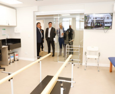 A primeira unidade de cuidados paliativos do Sul do Brasil com atendimento pelo Sistema Único de Saúde (SUS), o Hospice Erasto Gaertner, foi inaugurada nesta sexta-feira (24), em Curitiba, com a presença do governador Carlos Massa Ratinho Junior. Foto: Rodrigo Felix Leal