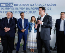 A primeira unidade de cuidados paliativos do Sul do Brasil com atendimento pelo Sistema Único de Saúde (SUS), o Hospice Erasto Gaertner, foi inaugurada nesta sexta-feira (24), em Curitiba, com a presença do governador Carlos Massa Ratinho Junior. Foto: Rodrigo Felix Leal/AEN