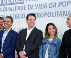 A primeira unidade de cuidados paliativos do Sul do Brasil com atendimento pelo Sistema Único de Saúde (SUS), o Hospice Erasto Gaertner, foi inaugurada nesta sexta-feira (24), em Curitiba, com a presença do governador Carlos Massa Ratinho Junior.  Foto: Rodrigo Felix Leal/AEN