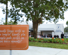 A primeira unidade de cuidados paliativos do Sul do Brasil com atendimento pelo Sistema Único de Saúde (SUS), o Hospice Erasto Gaertner, foi inaugurada nesta sexta-feira (24), em Curitiba, com a presença do governador Carlos Massa Ratinho Junior. Foto: José Fernando Ogura/AEN
