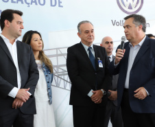 A primeira unidade de cuidados paliativos do Sul do Brasil com atendimento pelo Sistema Único de Saúde (SUS), o Hospice Erasto Gaertner, foi inaugurada nesta sexta-feira (24), em Curitiba, com a presença do governador Carlos Massa Ratinho Junior. Foto: José Fernando Ogura/AEN