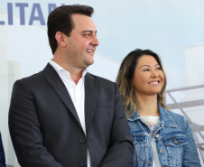 A primeira unidade de cuidados paliativos do Sul do Brasil com atendimento pelo Sistema Único de Saúde (SUS), o Hospice Erasto Gaertner, foi inaugurada nesta sexta-feira (24), em Curitiba, com a presença do governador Carlos Massa Ratinho Junior. Foto: José Fernando Ogura/AEN