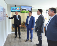 A primeira unidade de cuidados paliativos do Sul do Brasil com atendimento pelo Sistema Único de Saúde (SUS), o Hospice Erasto Gaertner, foi inaugurada nesta sexta-feira (24), em Curitiba, com a presença do governador Carlos Massa Ratinho Junior. Foto: José Fernando Ogura/AEN