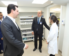 A primeira unidade de cuidados paliativos do Sul do Brasil com atendimento pelo Sistema Único de Saúde (SUS), o Hospice Erasto Gaertner, foi inaugurada nesta sexta-feira (24), em Curitiba, com a presença do governador Carlos Massa Ratinho Junior. Foto: José Fernando Ogura/AEN