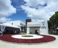 A primeira unidade de cuidados paliativos do Sul do Brasil com atendimento pelo Sistema Único de Saúde (SUS), o Hospice Erasto Gaertner, foi inaugurada nesta sexta-feira (24), em Curitiba, com a presença do governador Carlos Massa Ratinho Junior. Foto: José Fernando Ogura/AEN